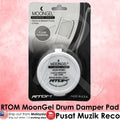 RTOM MoonGel Drum Damper Pad Clear | Reco Music Malaysia