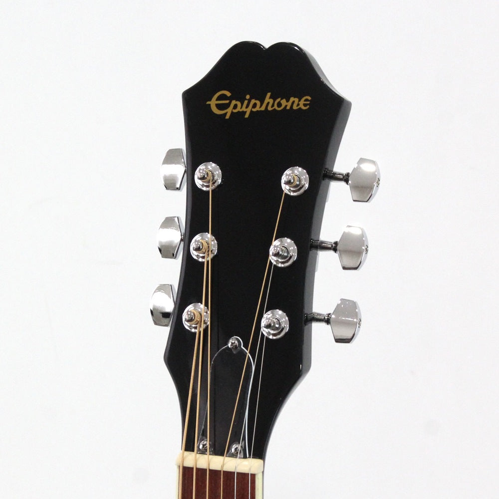 Epiphone DR-100 EB Acoustic Guitar Dreadnought Ebony - Reco Music Malaysia