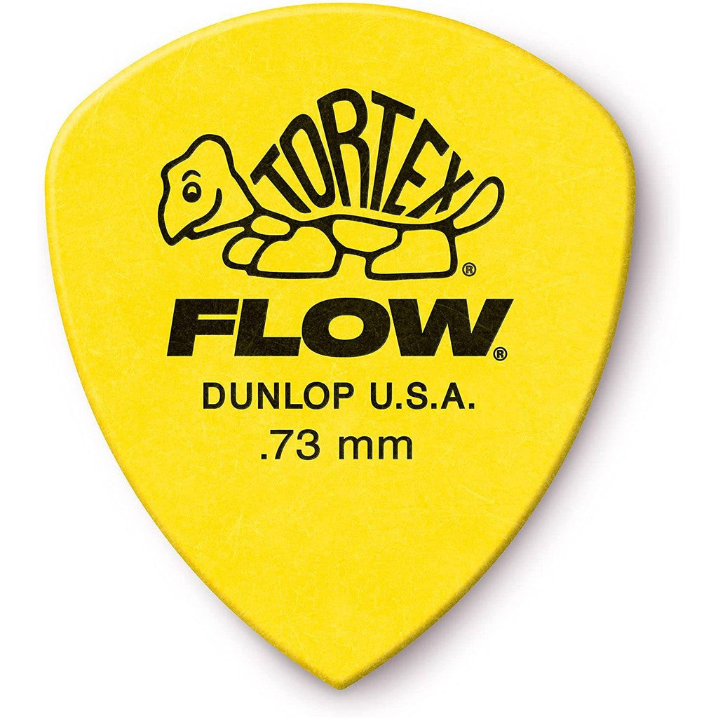 Jim Dunlop 558P.73 Tortex Flow Standard .73mm Guitar Picks, Pack of 12 - Reco Music Malaysia