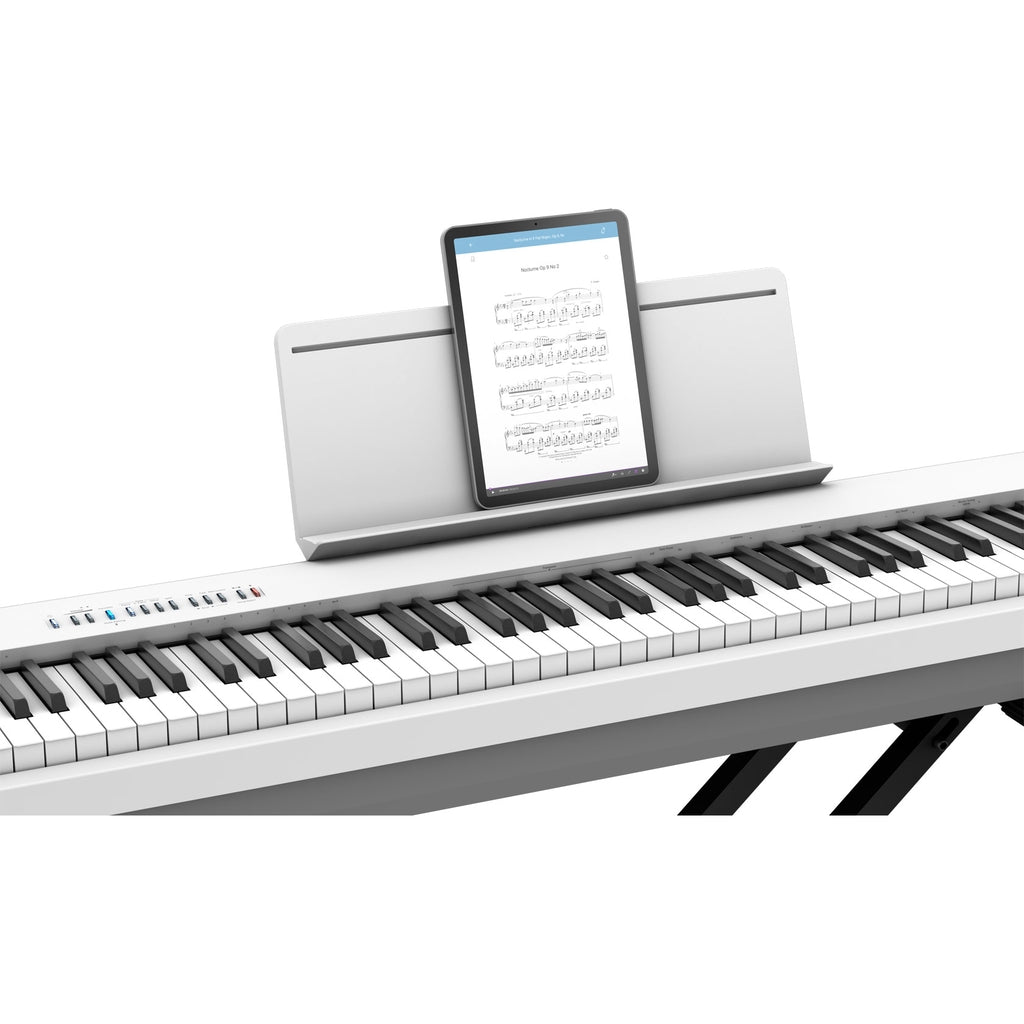 Roland FP-30X White 88 keys Digital Piano W/ Bench Headphone 3 Pedals Stand - Reco Music Malaysia