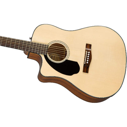 Fender CD-60SCE LEFT HANDED Solid Top 6-String Acoustic-Electric Guitar | Reco Music Malaysia