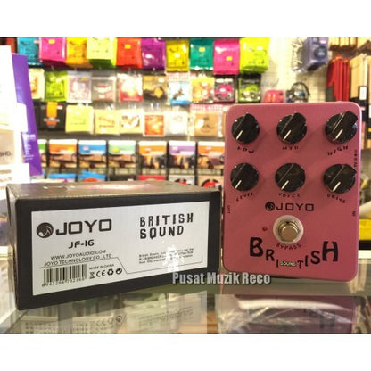 Joyo JF-16 British Sound Guitar Effect Pedal - Reco Music Malaysia