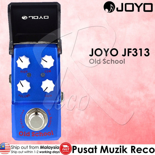 Joyo JF-313 Old School Distortion Mini Guitar Effect Pedal - Reco Music Malaysia