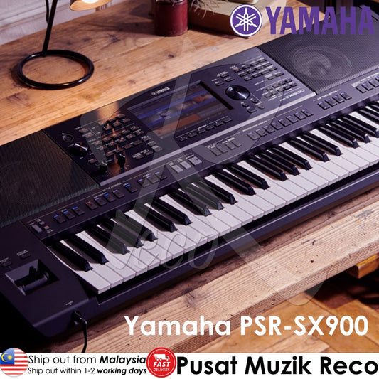 Yamaha PSR-SX900 61-key Arranger Workstation - Reco Music Malaysia