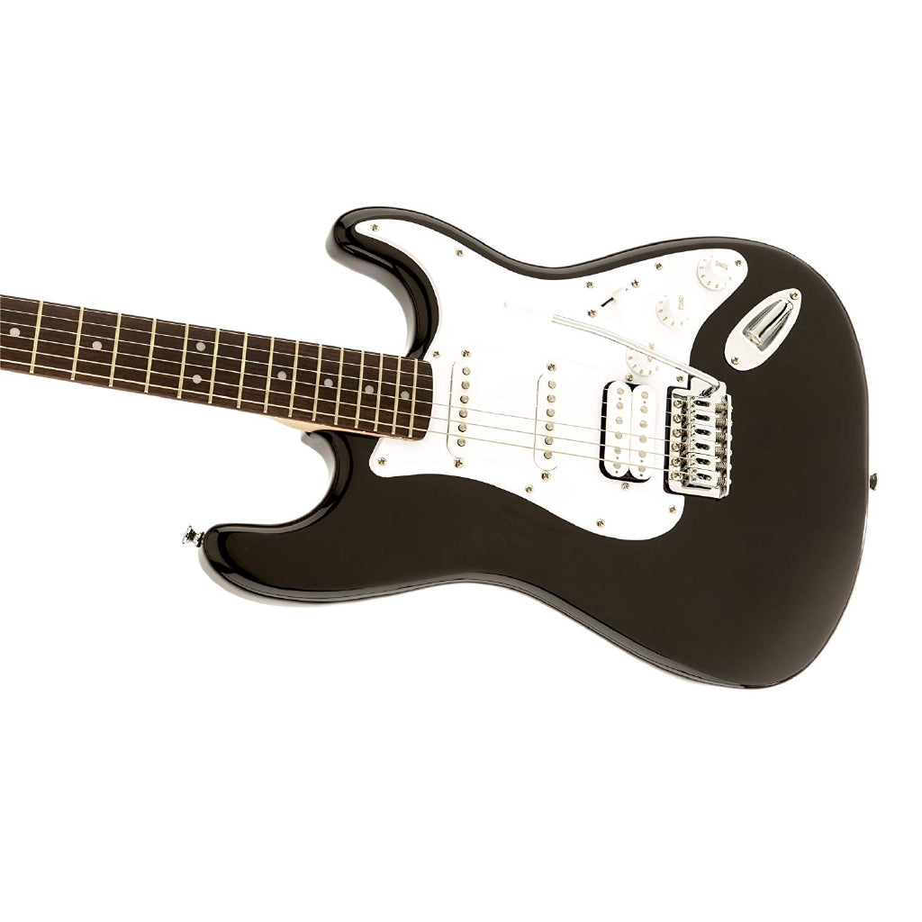 Fender Squier 0370005506 Black Bullet Stratocaster HSS Electric Guitar - Reco Music Malaysia