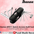 Ibanez MTZ11 Quick Access Guitar Multi Tool - 11 Essential Guitar Setup Tools