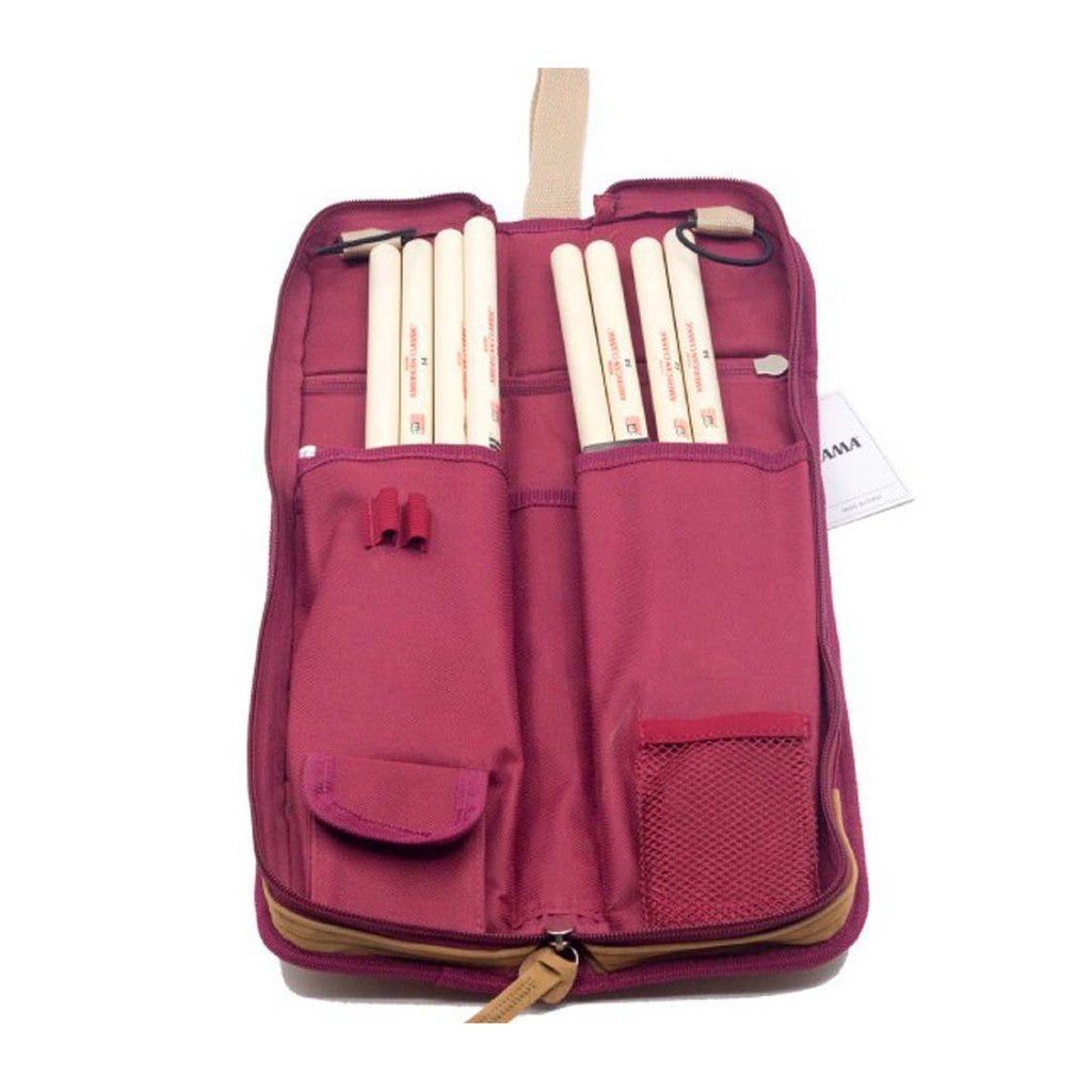 Tama TSB12WR Powerpad Designer Collection Wine Red Drumstick Bag - Reco Music Malaysia