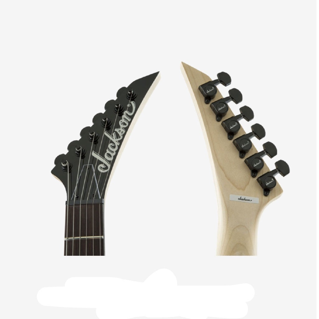 Jackson JS12 JS Series Dinky 24 Frets Electric Guitar with Tremolo Amaranth Fingerboard Snow White - Reco Music Malaysia