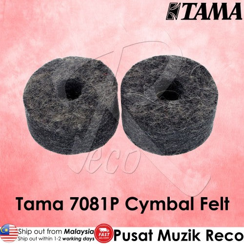 Tama 7081P Cymbal Felt Washer (2/Pack) | Reco Music Malaysia