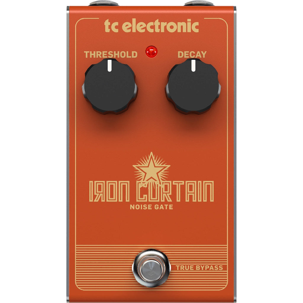 TC Electronic Iron Curtain Noise Gate Guitar Effects Pedal | Reco Music Malaysia