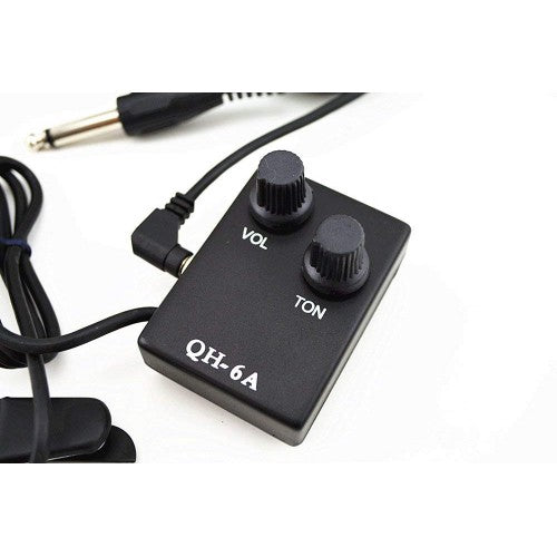 QH QH-6A Acoustic Guitar External Pickup with Volume Tone Control - Reco Music Malaysia