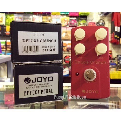 Joyo JF-39 Deluxe Crunch Guitar Effect Pedal - Reco Music Malaysia