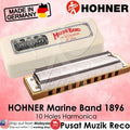 Best Hohner Marine Band Harmonica 10 Holes E Key | Reco Music Malaysia
