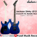Jackson 2910112527 JS Series Dinky JS12 24 Frets Electric Guitar Amaranth Fingerboard, Metallic Blue - Reco Music Malaysia