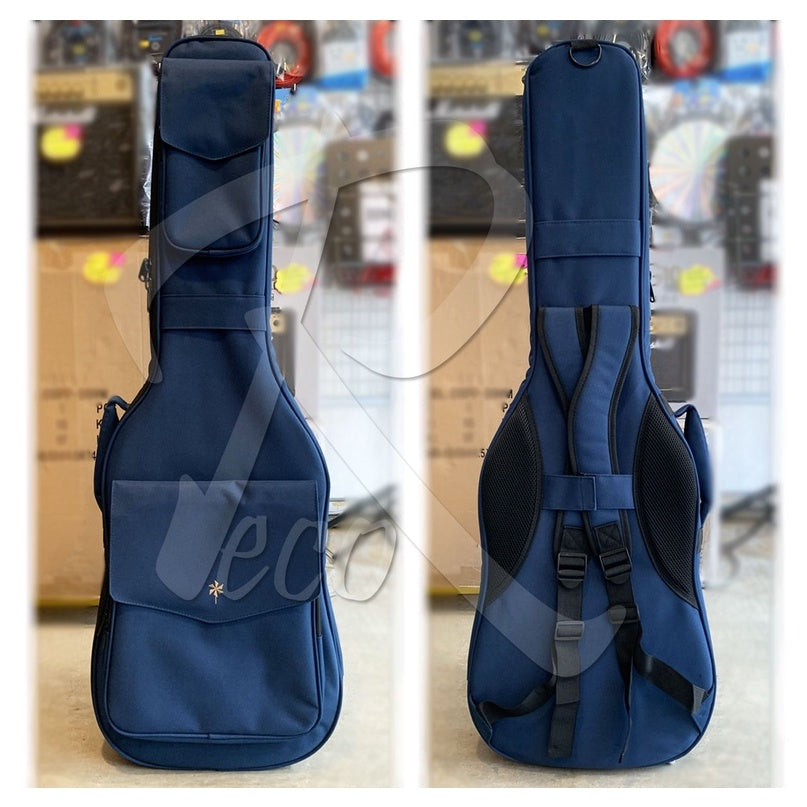 RM 28mm Deluxe Thick Padded Electric Guitar Bag with Neck Rest Padded Double Shoulder Strap