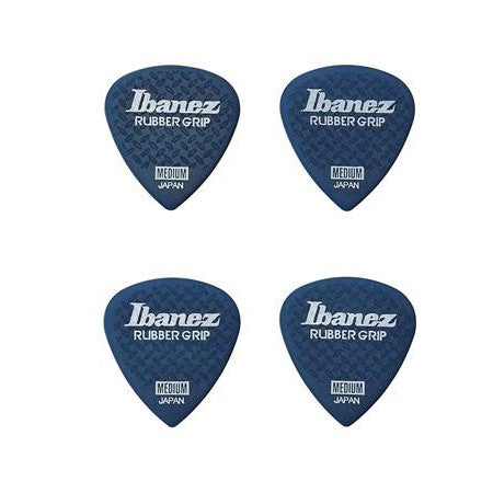 Ibanez Wizard Series Rubber Grip NON SLIP Triangle Guitar Picks Thin 0.6mm (4pcs) - Reco Music Malaysia