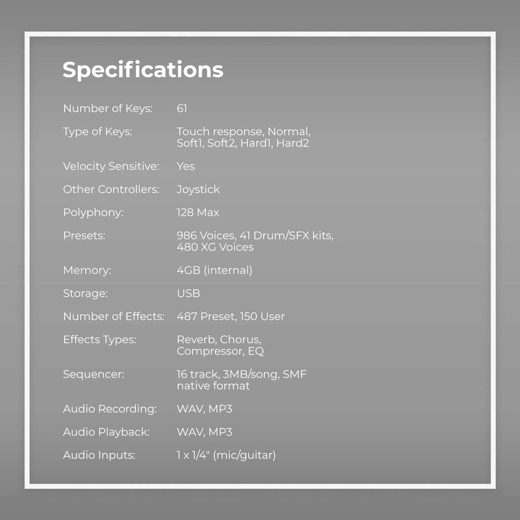 Yamaha PSR-SX900 61-key Arranger Workstation - Reco Music Malaysia