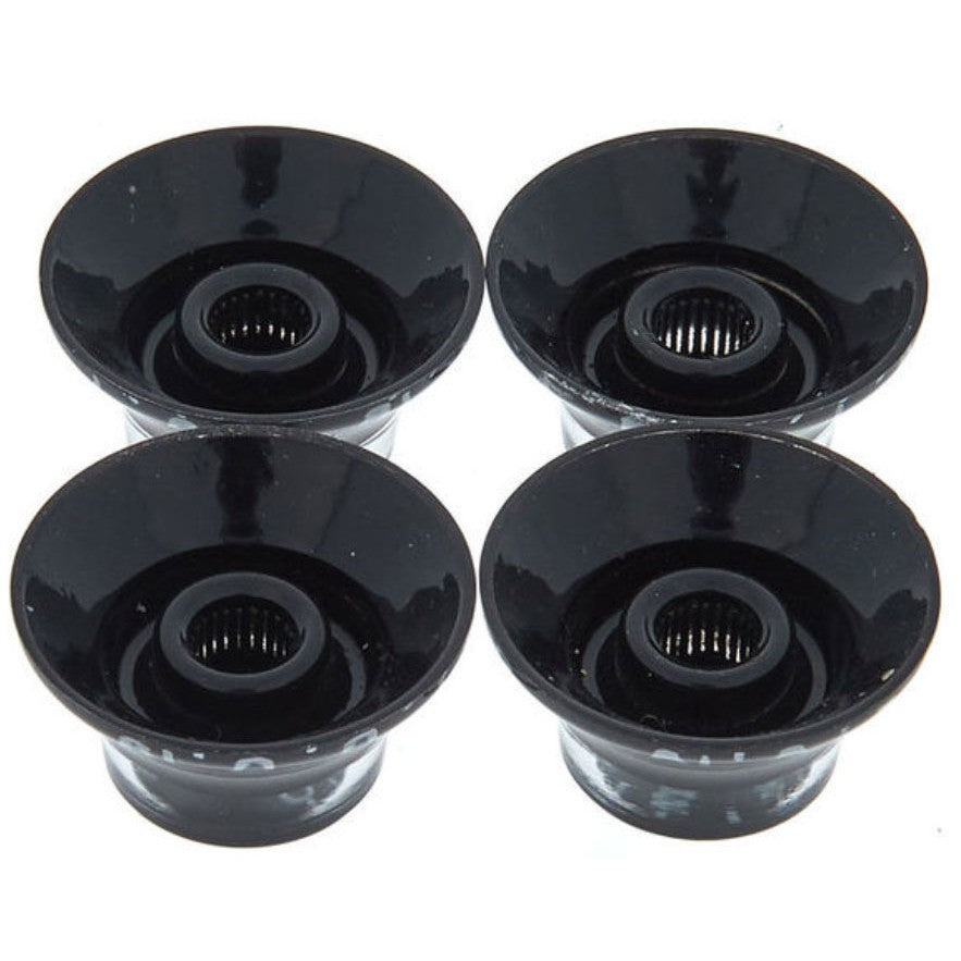 Gibson PRHK-010 Guitar Top Hat Knobs - 4 Pack, Black - Reco Music Malaysia