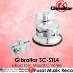 Gibraltar SC-STL4 L-Rod Drum Tom Floor Tom Mount Chrome | Reco Music Malaysia