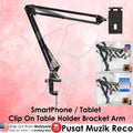 RM Smartphone Tablet Suspension Boom Scissor Arm - Reco Music Malaysia