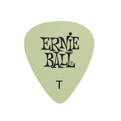 Ernie Ball P09224 THIN Super Glow Cellulose Guitar Picks, Pack Of 5 - Reco Music Malaysia
