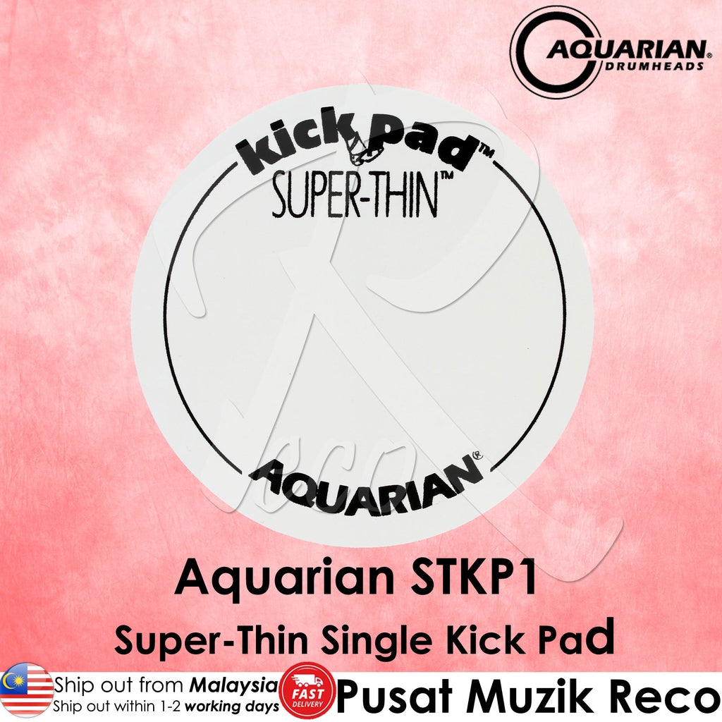 Aquarian STKP1 Super-Thin Single Kick Pad | Reco Music Malaysia