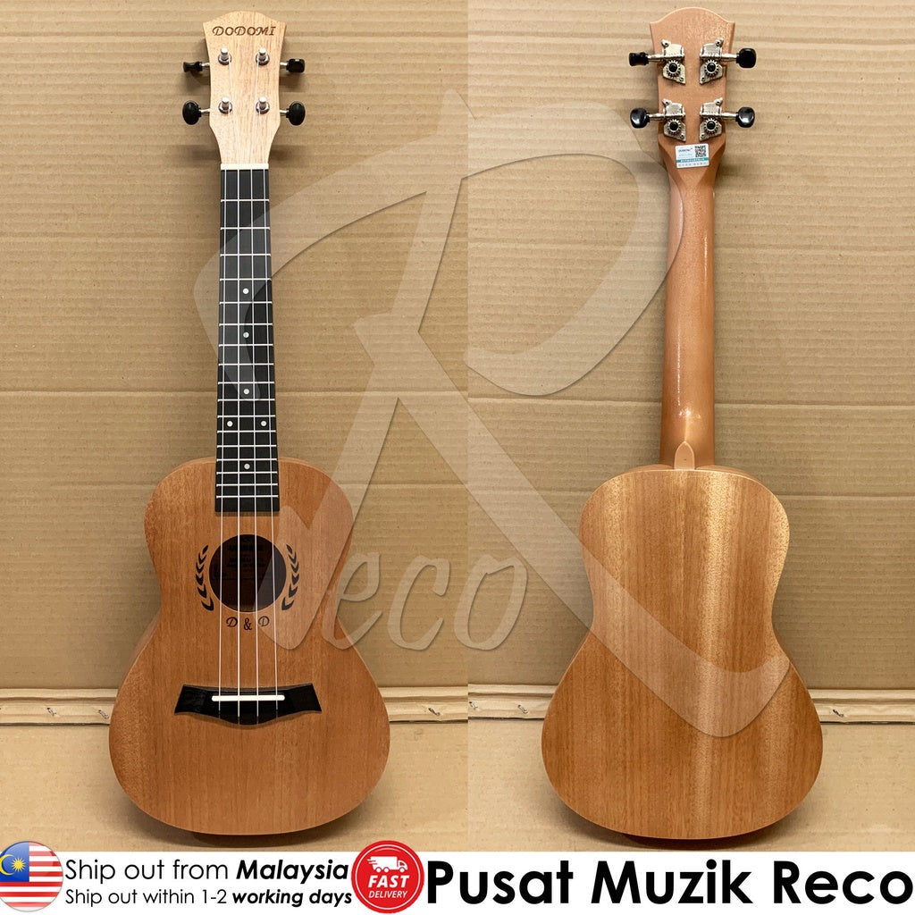 RM 23in Wooden Concert Ukulele with Bag (3 Colors) - Reco Music Malaysia