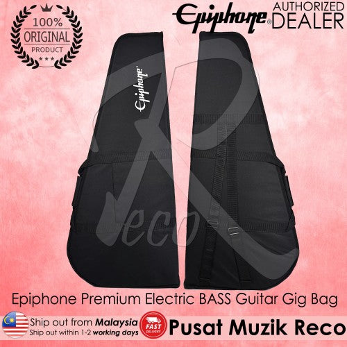 Epiphone 940-BASGIG Premium Electric BASS Guitar Gig Bag | Reco Music Malaysia