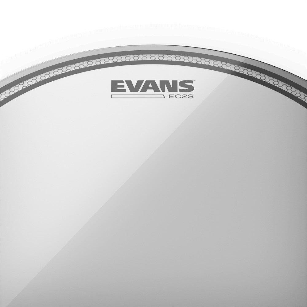 Evans TT16EC2S-B EC2 Clear Tom Drum Head with Sound Shaping Technology - Reco Music Malaysia