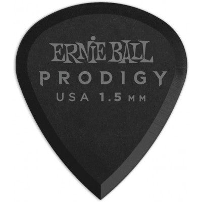 Ernie Ball PO9200 1.5mm Black MINI Prodigy Guitar Picks, Pack Of 6 - Reco Music Malaysia