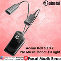 Adam Hall SLED 2 Pro Music Stand LED Light - Reco Music Malaysia