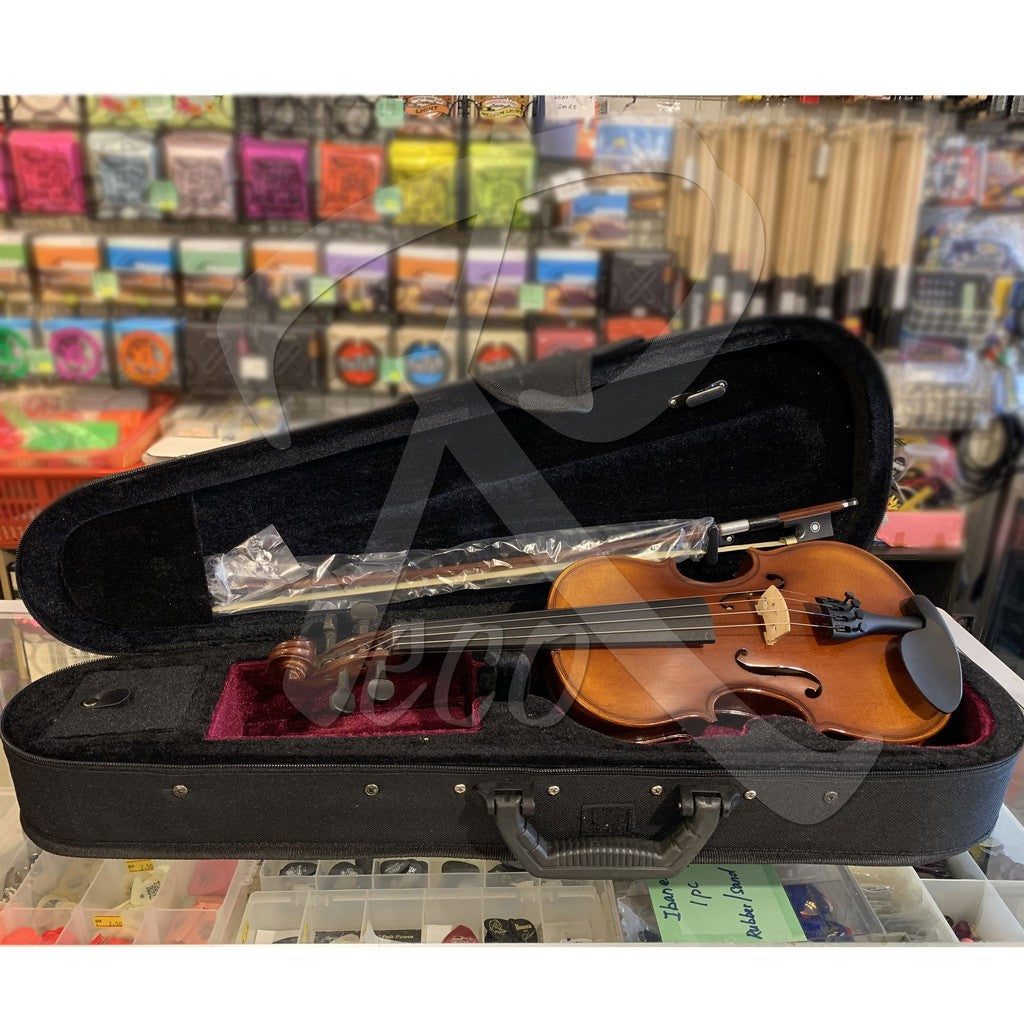 Carlo Magdini VS100 Student Violin Outfit with Case, Bow and Rosin