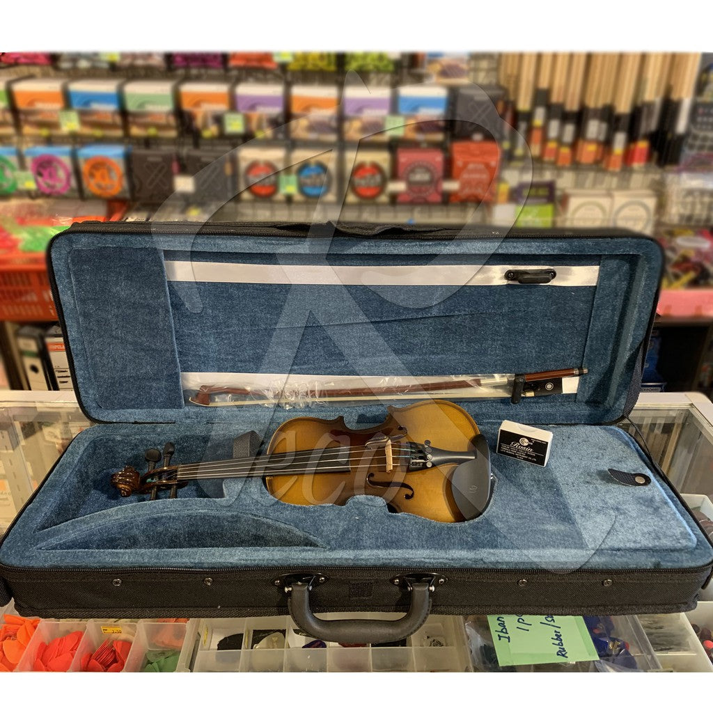 Carlo Magdini VS100 Student Violin Outfit with Case, Bow and Rosin