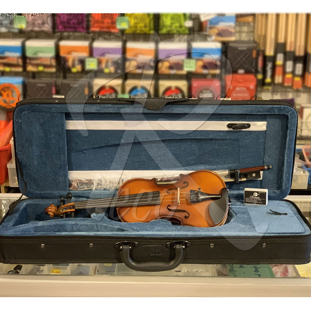 Carlo Magdini VS100 Student Violin Outfit with Case, Bow and Rosin