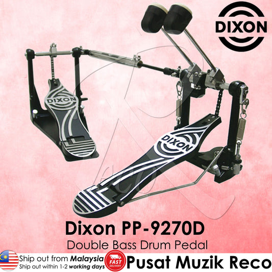 Dixon PP-9270D Double Bass Drum Pedal | Reco Music Malaysia