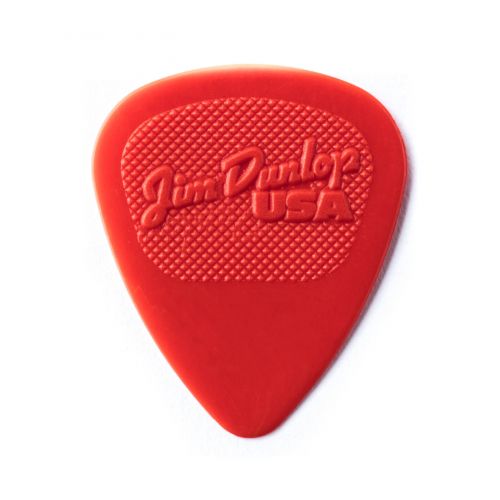 10 x Jim Dunlop 443R.53 Nylon Midi Guitar Pick 0.53mm Red - Reco Music Malaysia