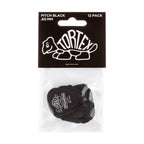 Dunlop 488P.60 Tortex Pitch Black Standard Guitar Picks Player Pack (12pcs) | Reco Music Malaysia