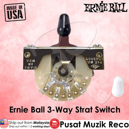 Ernie Ball 6371 Guitar 3-Way Strat Switch - Reco Music Malaysia