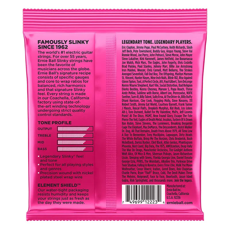 Ernie Ball 2834 Super Slinky 4 String Nickel Wound Electric Bass Guitar String 45-100 | Reco Music Malaysia