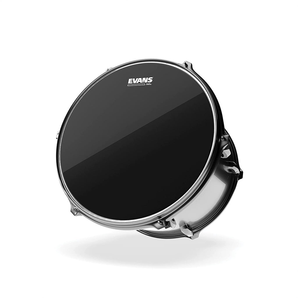 Evans TT12CHR 12" Black Chrome Tom Batter Drum Head - Reco Music Malaysia