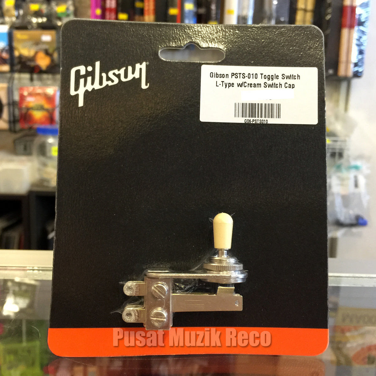 Gibson PSTS-010 Guitar L-Type Toggle w/ Cream Switch Cap - Reco Music Malaysia