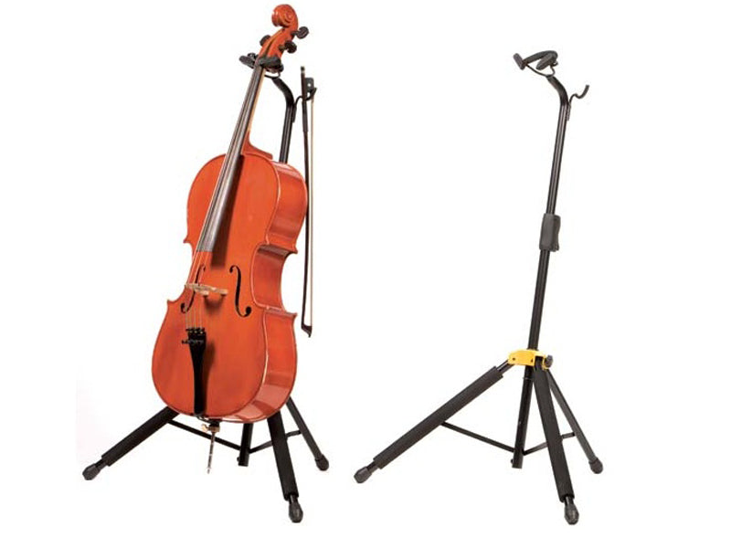 Hercules DS580B Auto Grip System Cello Stand | Reco Music Malaysia