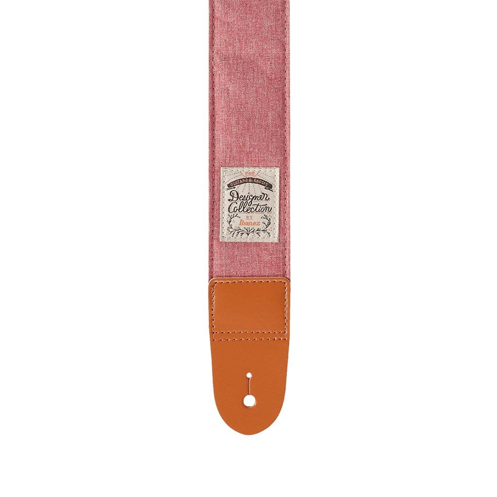 Ibanez DCS50D-RD Red Designer Collection Guitar Strap - Reco Music Malaysia