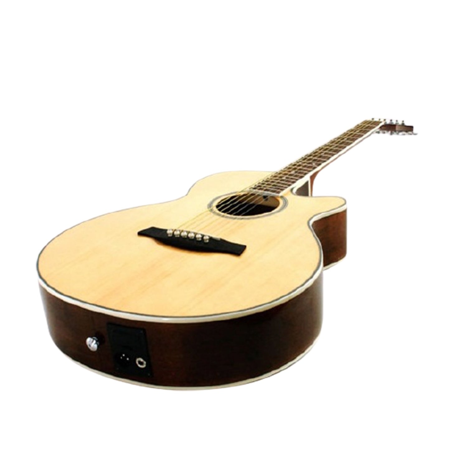 Ibanez AEG8E Natural Semi-Acoustic Guitar - Reco Music Malaysia