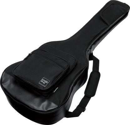 Ibanez IABB540-BK Powerpad ACOUSTIC BASS Black Guitar Bag(Side) - Reco Music Malaysia