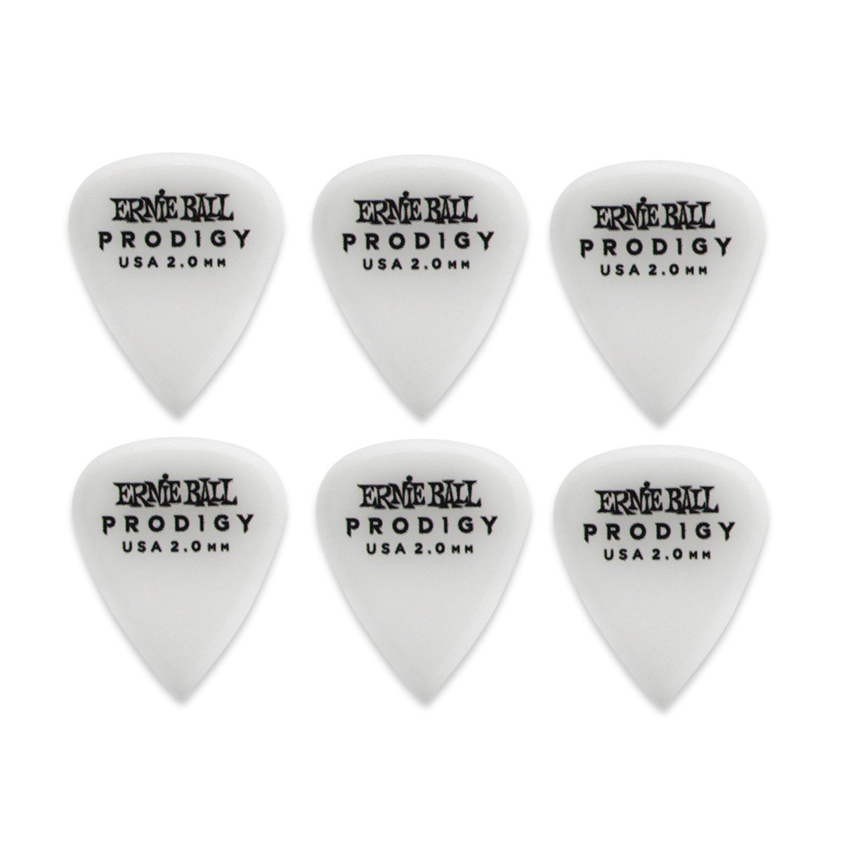 Ernie Ball 9202 Prodigy Standard 2.0mm Guitar Picks - Reco Music Malaysia