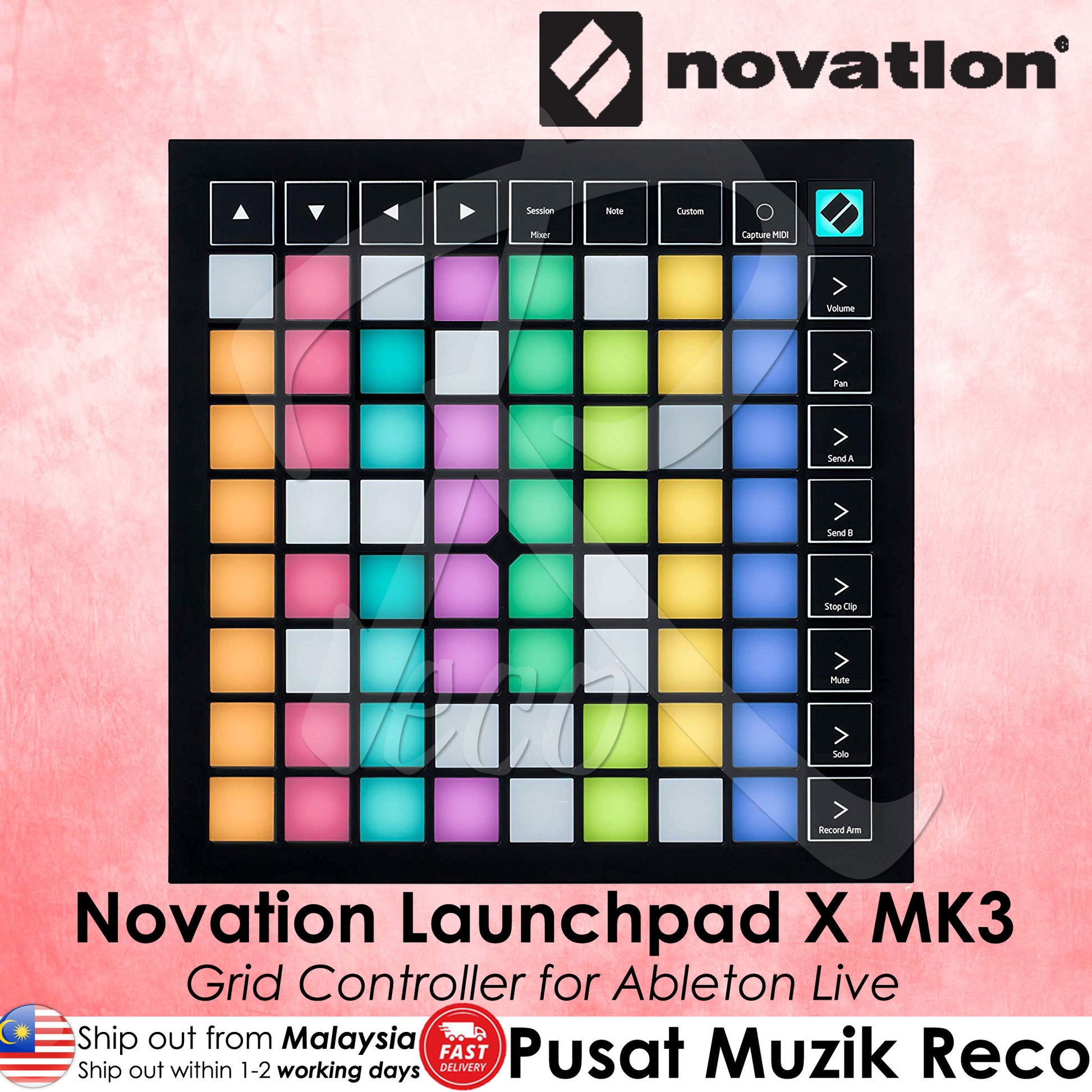 Novation Launchpad X MK3 Grid Controller | Reco Music Malaysia