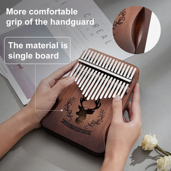 RM 17 keys Kalimba Thumb Piano Finger Piano - Reco Music Malaysia