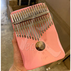 RM 17 keys Pink Kalimba Thumb Piano Finger Piano - Reco Music Malaysia