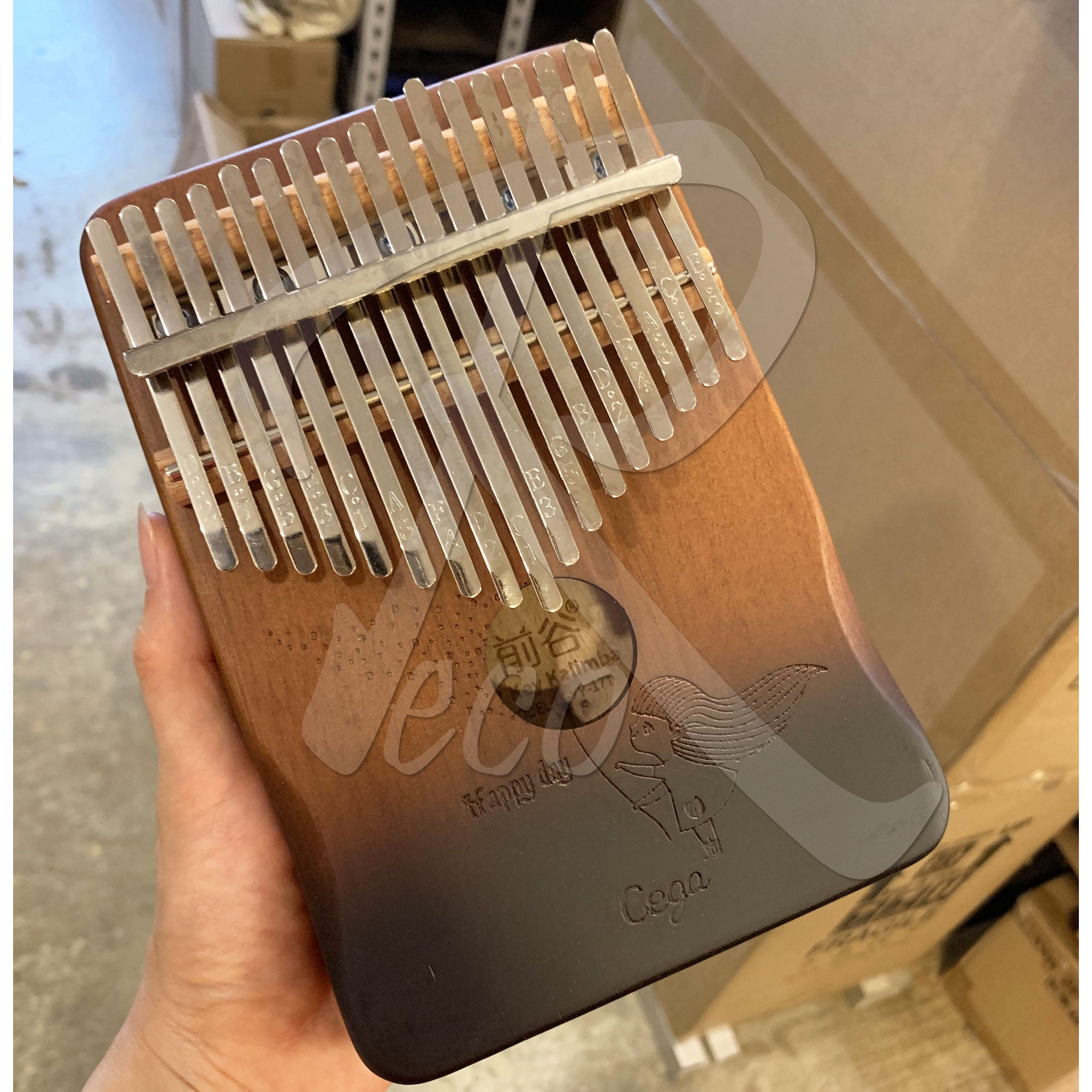 RM 17 keys Kalimba Thumb Piano Finger Piano - Reco Music Malaysia